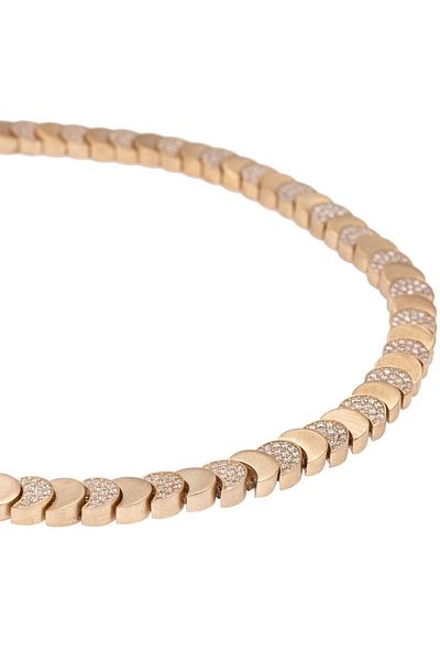 Juju Bronze Full Moon Necklace