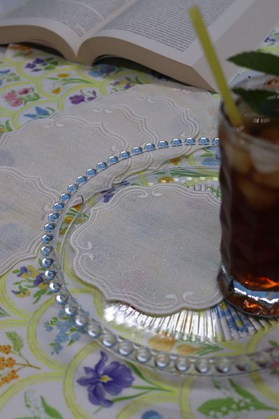 vipceyiz 6 Pieces Sparkling Presentation Napkin Suitable for Etamine Processing