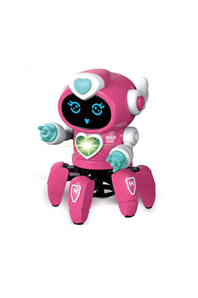 OYUNCAK STORE Sesli Işıklı Sevimli Robot - Uzaktan Kumandalı Robot