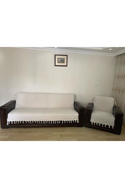 Coperta Памучен комплект калъфи за диван, който не покрива ръцете 3+3+1+1