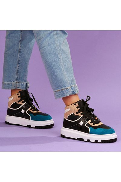 PARİS Pantofi sport negri benzină