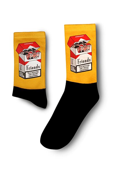 JENES Friends - Sigara Paketi Çorap - Unisex