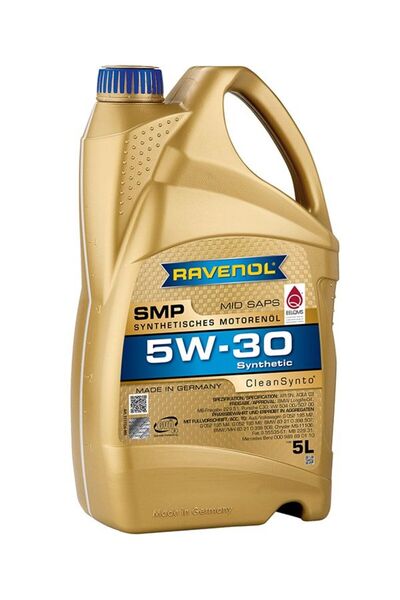 RAVENOL SMP SAE 5 LİTRE 5W-30 MOTOR YAĞI