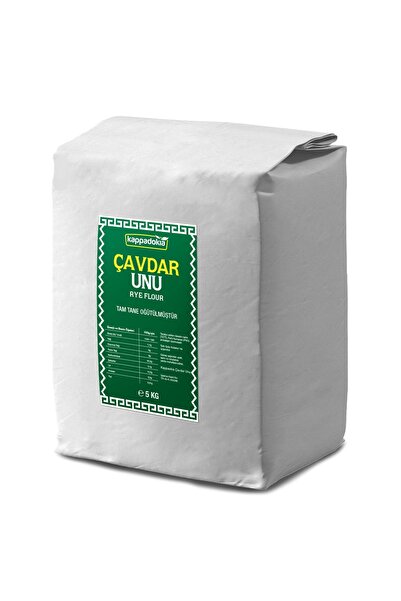 KAPPADOKİA Atalık, Katkısız, Anadolu Kara Çavdar Unu - 5 Kg