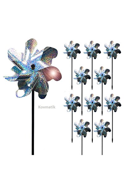 KOVMATİK Hologramlı Kuş Bariyeri rüzgar gülü