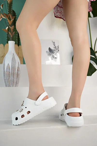 Raynok Papuci de piatră unisex cu design încrucișat - BOOT00073