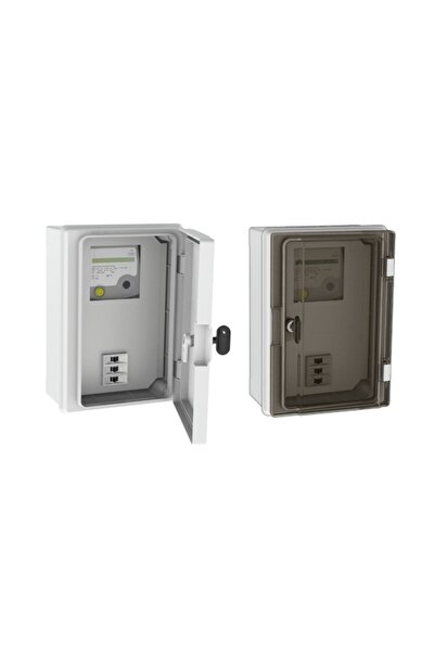 TEM Monofaze Sayaç Panosu Şeffaf Kapaklı Dekoratif