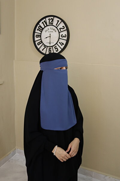 DİLNUVAR 40 سم * 45 سم حجاب ذو طبقة واحدة