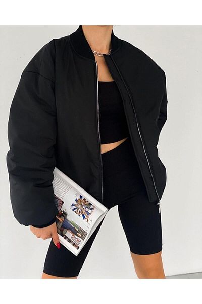 ZF BUTİK College Bomber Jacket