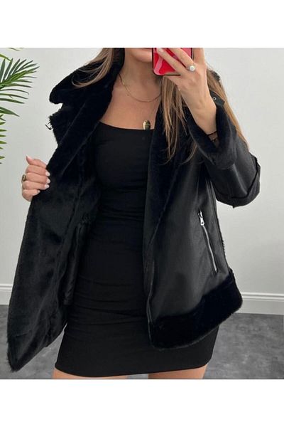 ZF BUTİK Lehká bunda BiKer - celokožešinová uvnitř