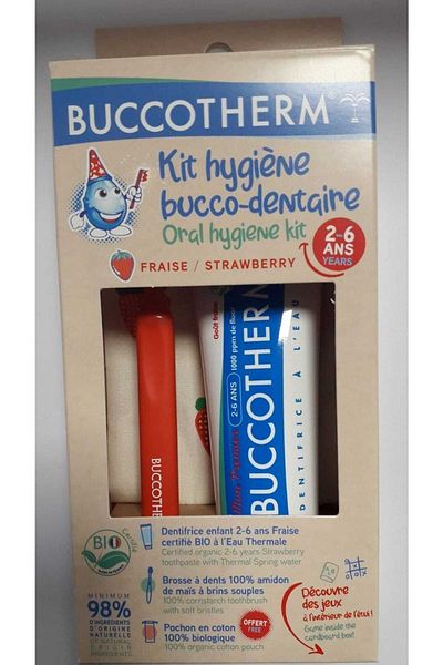 Buccotherm Strawberry Flavored Set for 2-6 Years Old Children