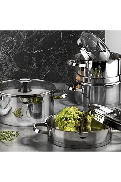 Aryıldız 8 Parça Lilyum Prestige Plus Tencere Seti