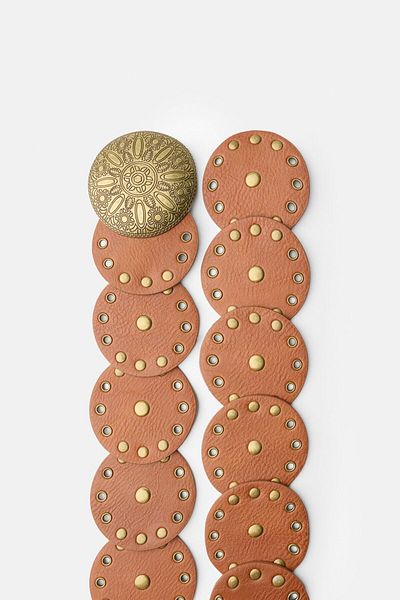 Bershka Stapled Belt
