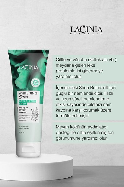Lacinia 75ml Whitening and Anti-darkness Skin care cream