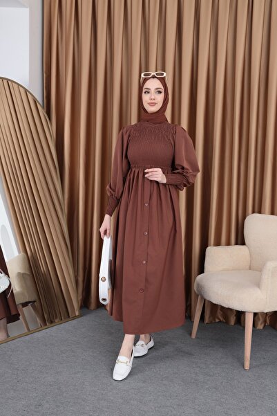 ENSA TESETTUR فستان مطوي