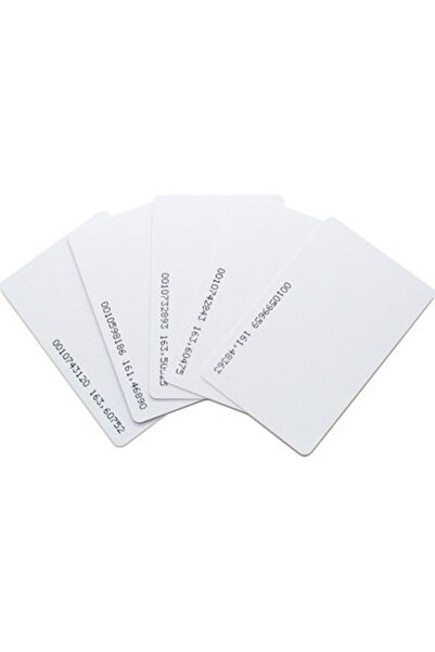 Genel Markalar 100 Adet 125 Khz Personel Takip Kartı Göster Geç Proximity Manyetik Kart