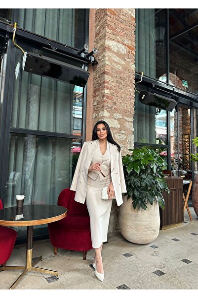 ZF BUTİK Ceket Etek Yelek Takim