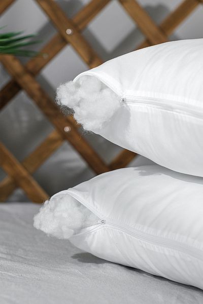 MUEV 2-Piece Bead Silicone Pillow - Luxury Premium Fiber (800 GR 50X70CM)