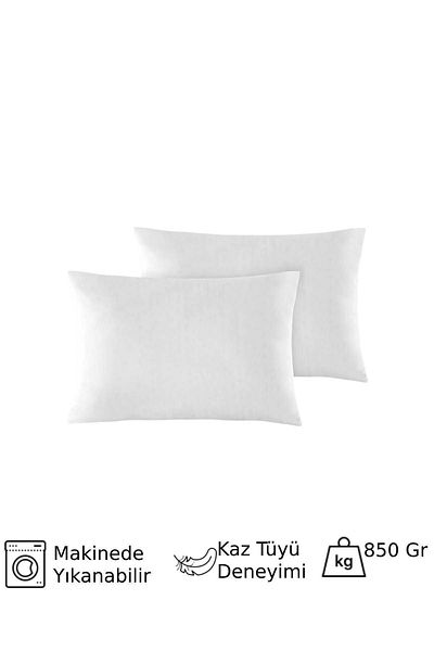 Fabric Box 50x70 Cm Antiallergic Washable 850 gr Fiber Pillow Micro