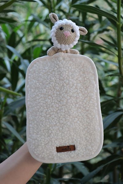 Moory Pupa Series Little Explorers and Amigurumi Game with Animal Puppet - for Tactile, Tummy Time and Sensory