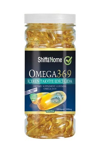 Aksu Vital Shiffa Home Omega 3-6-9 Soft Gel - 1000x100 Soft Gel
