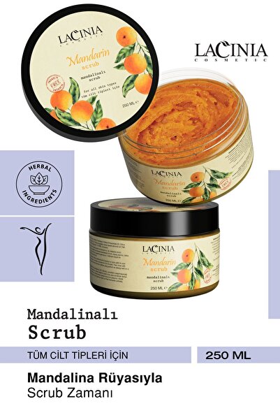 Lacinia Mandalinalı Scrub 250ml