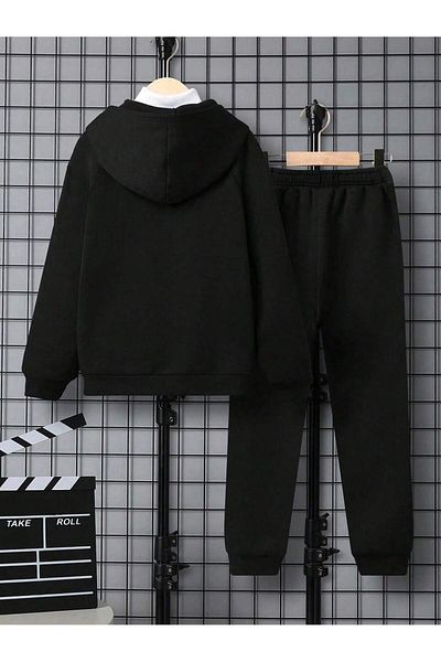 bellanova SWETSHIRT Printed Zippered Sweatpants - Set