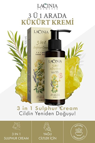 Lacinia 3 In 1 Kükürt Kremi 100ml