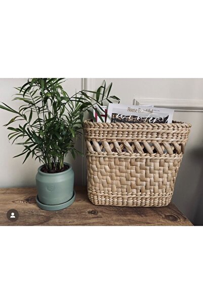 afralya home Ev Dekorasyon Hasır Gazetelik Dergilik Kitaplık Kapı Önü Düzenle...