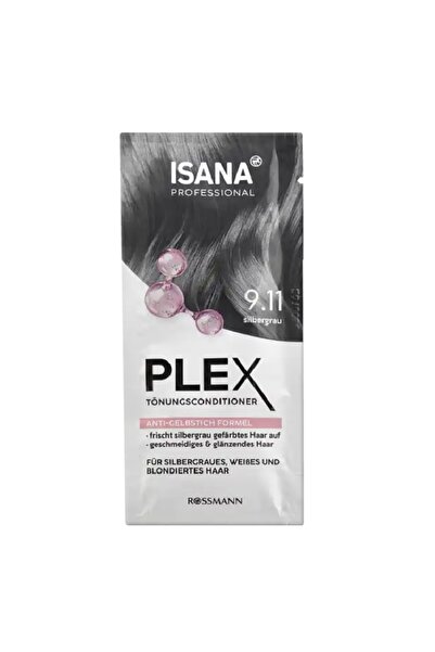 Isana Professional Plex Renk Tonu Kremi 9.11 Gümüş Grisi / Renk Koruyucu, Turunculaşma Karşıtı