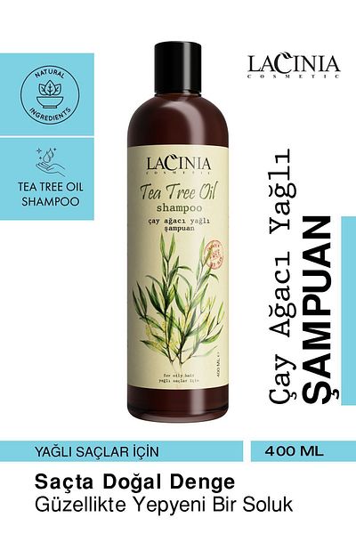 Lacinia 400ml TeA Tree Oil ShAmpoo