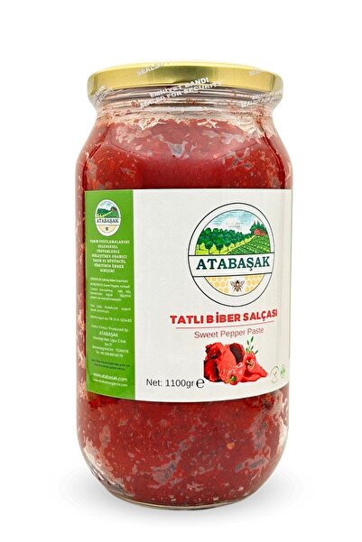 ÇİFTÇİDEN ORGANİK MARKET Çiftçiden Saf Güneşte Kurutulmuş (TATLI) Köy Biberi Salçası 1 KG( El Yapımı)
