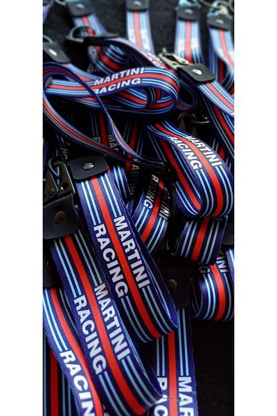 CEBECİOTO Martinı Racing 19cm Auto-Moto keychain - Double Sided Printed Quality Accessory