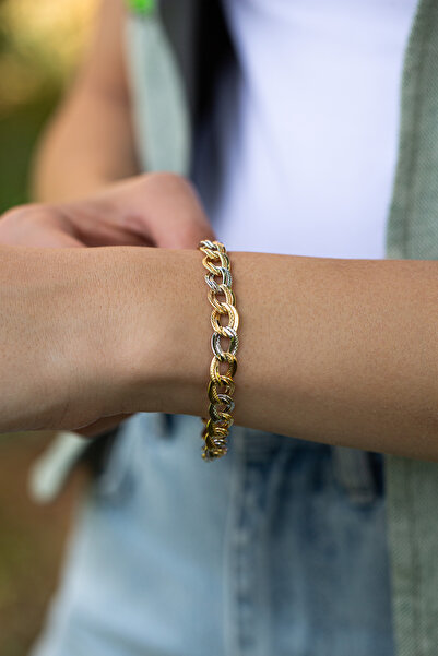 Çgk Çiğdem Gürel Kuyumculuk Samanyolu Hallow Altın Bileklik