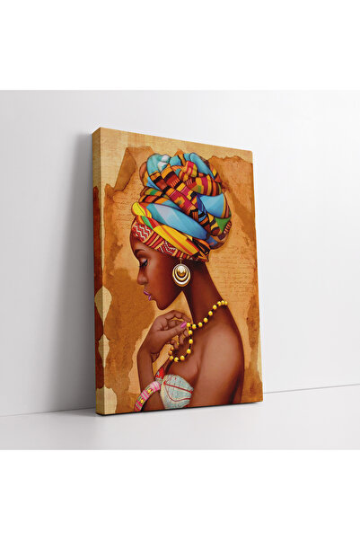 KOSS Dijital Portret de femeie africană, pictură pe pânză