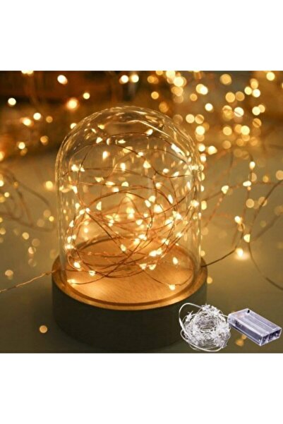 Deniz Party Store Sarı Gün Işığı Telli Dekoratif Peri Led Işık 3 Metre