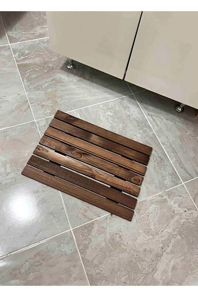 Wooden Factory Ξύλινο χαλάκι μπάνιου 30Χ40 εκ