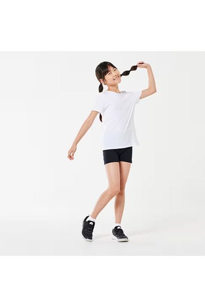 Decathlon Tricou alb pentru copii - 100