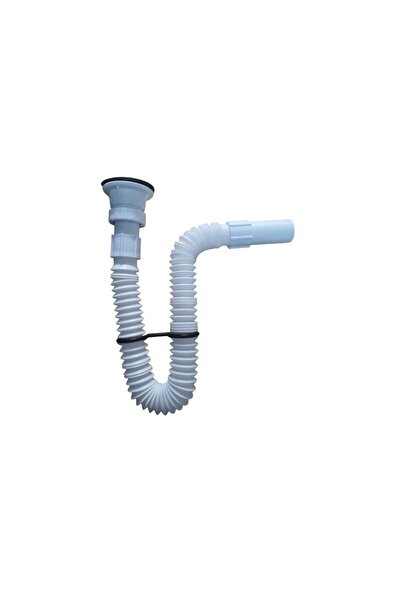JAPAR Körüklü Lavabo Sifonu Hortum Çıkışlı 32 lik
