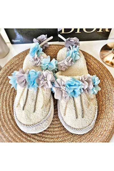 pegu baby collection MAVİ GRİ LOHUSA TERLİK TAÇ TAKIMI , GELİN, ÇEYİZ
