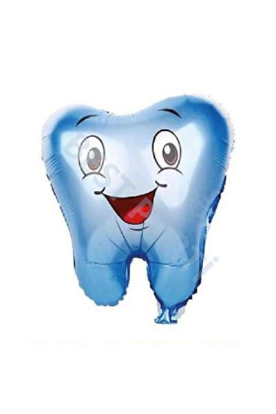 BAL10 DÜNYASI بالون فويل أزرق بطول 50 سم