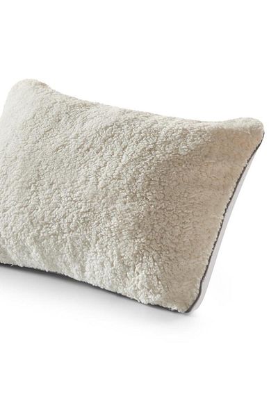Çeyiz Diyarı Sharpa 1000 Gr Silicone Filled Plush Pillow - Dowry Cream