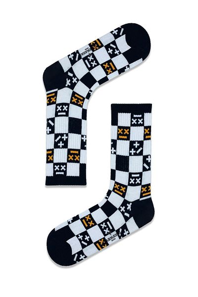 CARNAVAL SOCKS Спортни чорапи Plus Minus Checker