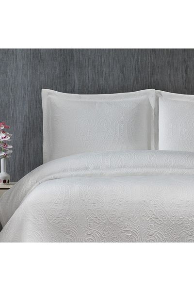 Solinas Collection Anna Cream Double Bedspread