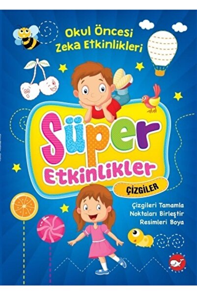 Beyaz Balina Yayınları Super Activities Streaks - Preschool Intelligence Acti...