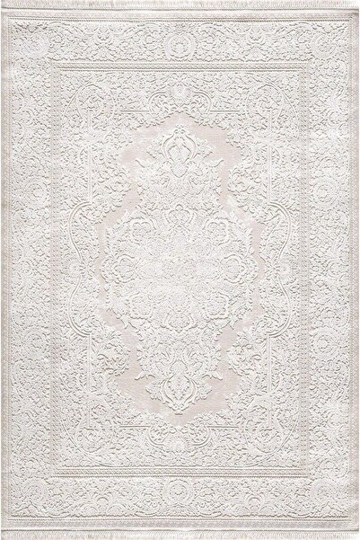 Artemis Halı Artemis Halı Vanessa 06150D Krem Bej Klasik Göbekli Yün Halı