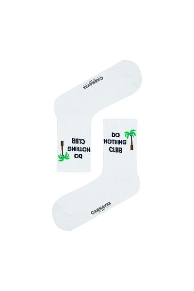 CARNAVAL SOCKS Do Nothıng Club Γραπτές πολύχρωμες αθλητικές κάλτσες με σχέδια