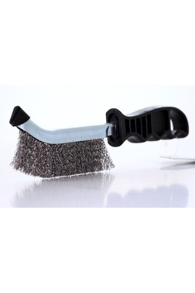Worldforce ProFessional Steel Wire Brush - Plastic Handle