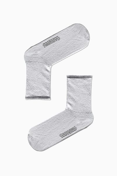 CARNAVAL SOCKS Απλές λευκές αθλητικές κάλτσες χωρίς σχέδια
