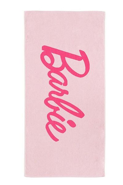 LC Waikiki Πετσέτα θαλάσσης LCW HOME 100% βαμβακερή Barbie Printed 70x150 cm